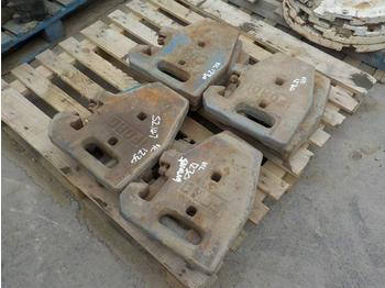 Contragreutate pentru Tractor agricol Case Counterweights to suit Tractor (12 of): Foto 1
