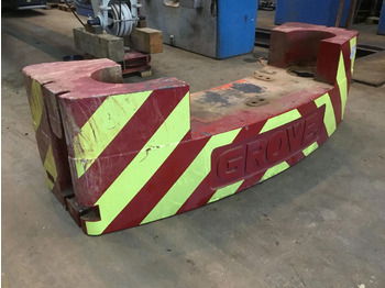 Grove Grove GMK 3055 counterweight 6.6T - Contragreutate