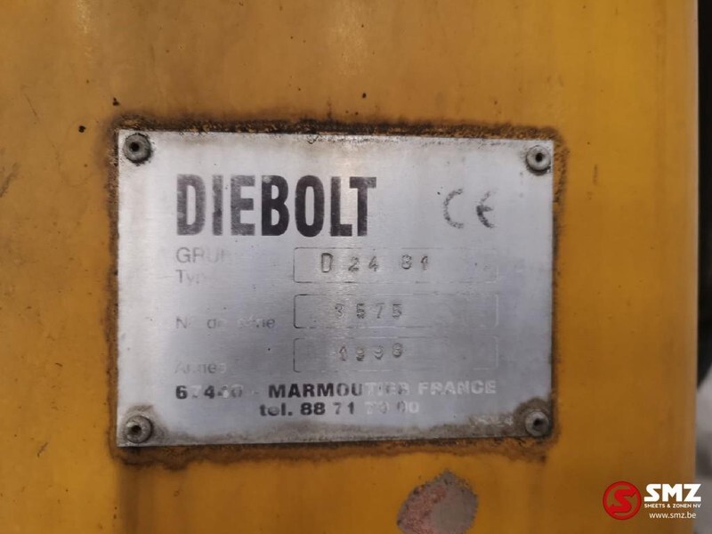 Macara montată DIEBOLT Occ autolaadkraan Diebolt  loglift D2481: Foto 7