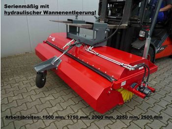EURO-Jabelmann Staplerkehrmaschinen 1,50 m, einschl. hydr. Entleerung, aus laufe  - Perie