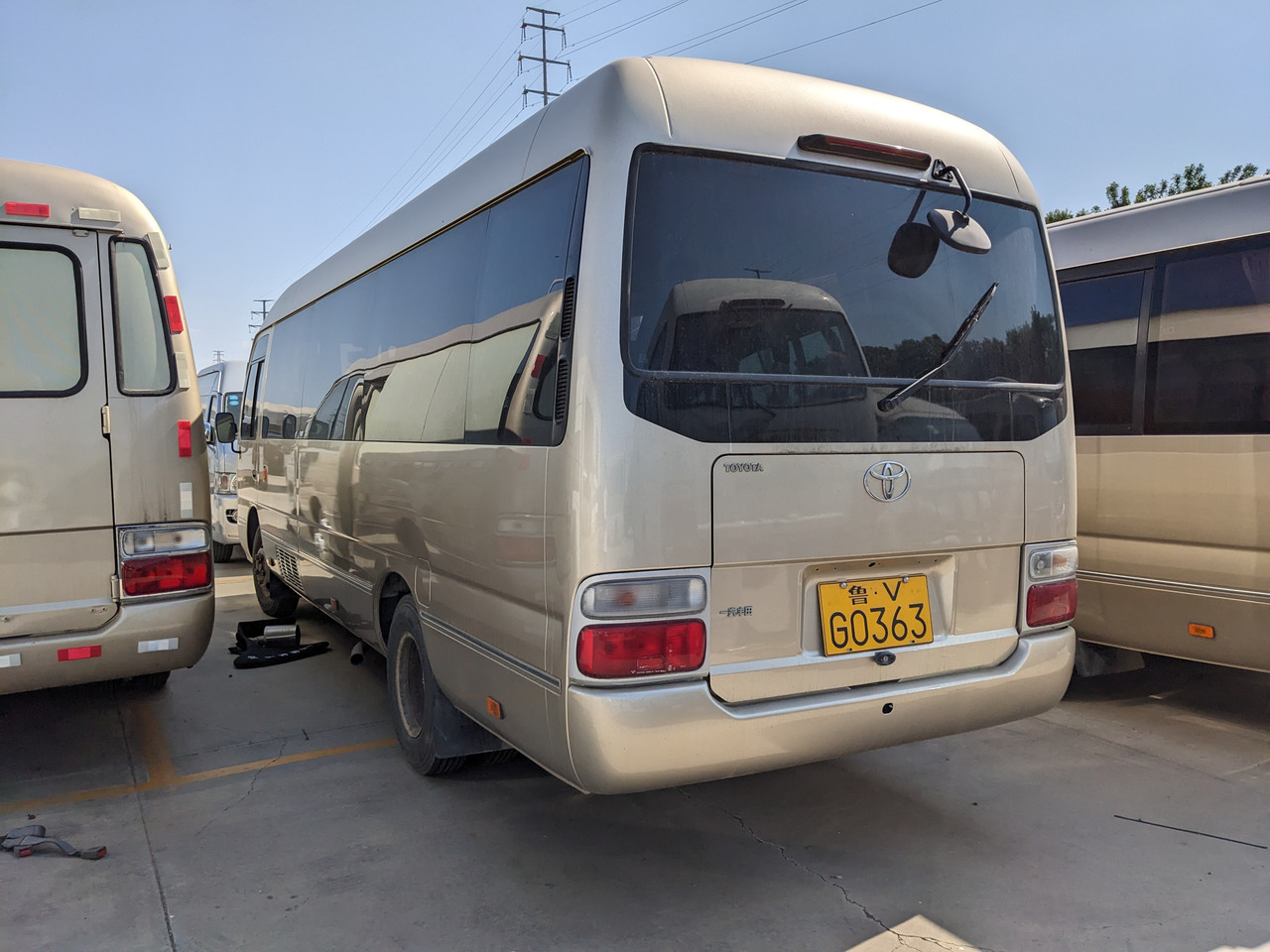 Microbuz, Transport persoane TOYOTA Coaster passenger bus petrol engine minivan: Foto 5