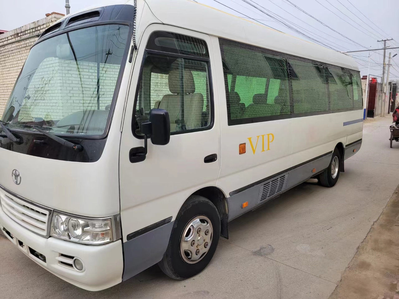 Microbuz, Transport persoane TOYOTA Coaster passenger van city bus coach: Foto 3