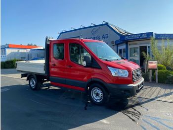 Autoutilitară cu platformă, Autoutilitară cabină dublă Ford Transit 2,2 114 Kw Pritsche Doka Euro 5 Klima: Foto 1