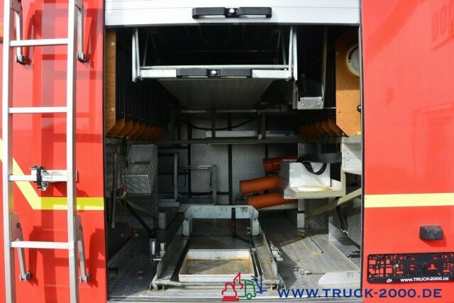 Autoutilitară box, Autoutilitară cabină dublă Magirus Deutz 75E16 A Mannschaft- Feuerwehr Löschpumpe SERVO: Foto 15