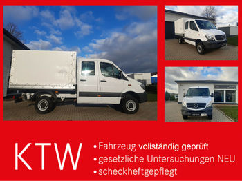 Autoutilitară cu prelată, Autoutilitară cabină dublă Mercedes-Benz Sprinter 316CDI DOKA,Allrad,Standheizung: Foto 1