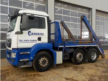 Camion container de gunoi 2012 MAN 6x2 Midlift Skip Lorry, Extendable Arms (Reg. Docs. & Plating Certificate Available): Foto 1