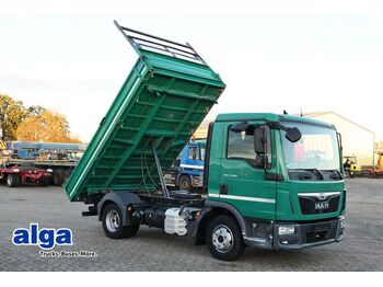 MAN 8.220 TGL BB 4x2, 2x AHK, Meiller, Klima, 220PS  - camion basculantă