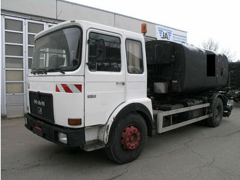 Camion cisternă MAN 19 281 BREINING Spritzrampe Asphalt Bitumen Tank