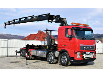 Camion cu cârlig Volvo FH 12 460 Abrollkipper + Kran + FUNK *