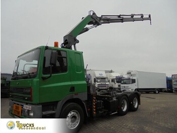 DAF CF 85.430 + Manual + Palfinger PK 35000C REMOTE + 6x2 + EURO2 - camion cu macara