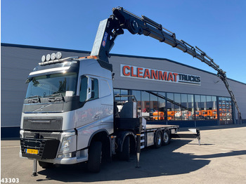 Volvo FH 540 8x2 Euro 6 HMF 85 Tonmeter laadkraan + Fly-Jib - Camion cu macara