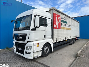 MAN TGX 26 440 EURO 6, 6x2 - camion cu prelată