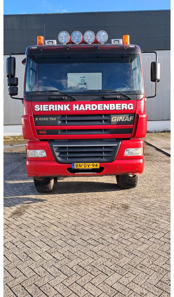 Camion cu sistem de cablu Ginaf X 4345 TSV 8X6