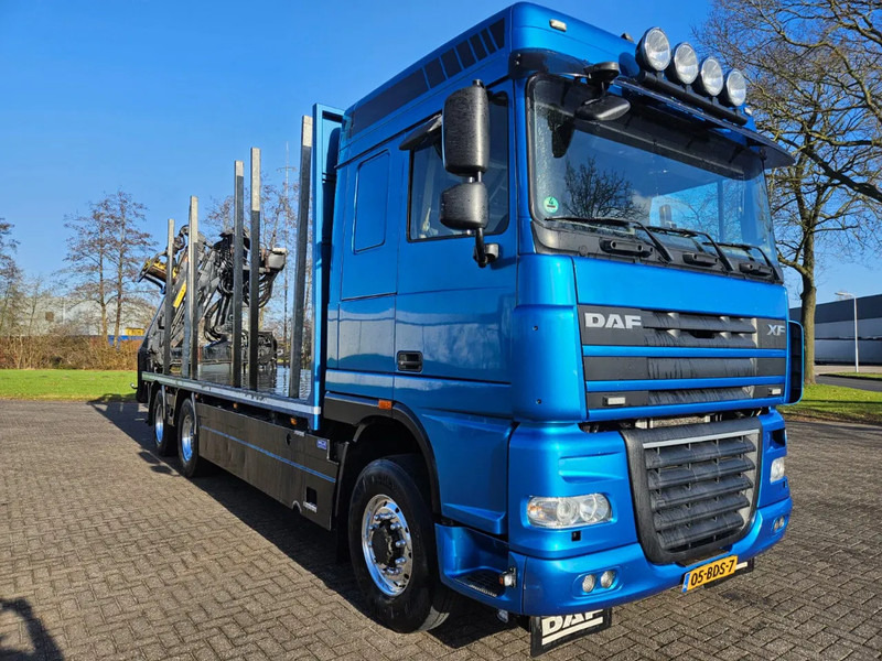 Camion forestier Ginaf G 3131 F 6X4 Manual Hiab 135Z