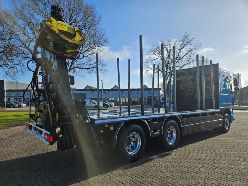Camion forestier Ginaf G 3131 F 6X4 Manual Hiab 135Z