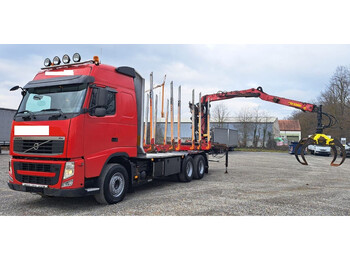 Volvo FH 500 Holz 6x4 Loglift 115Z 80 - camion forestier