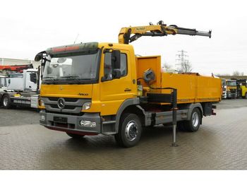 Camion platformă Mercedes-Benz Atego 1522 L Pritsche Kran