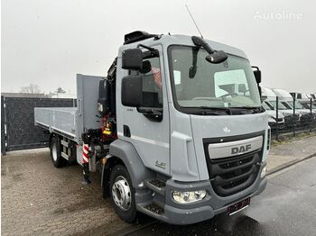 DAF LF 230 FA + HR Fassi 4x2 - camion platformă