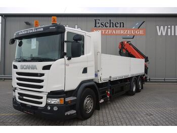 Scania G410 LB Palfinger PK 27.002-SH Fly JIB*Funk*Navi  - camion platformă