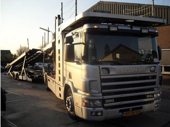 Scania sc114-380 euro 3 ret - Camion transport auto