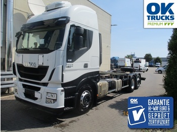 Camion transport containere/ swap body IVECO Stralis AS260S48Y/FPCM Euro6 Intarder Klima AHK ZV
