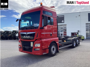 MAN TGX 26.460 6X2-4 LL - Camion transport containere/ Swap body