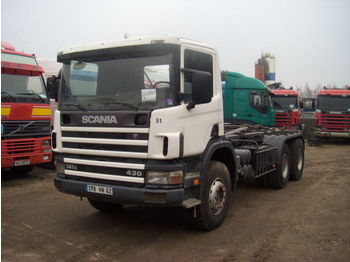 Scania 114 340 6x4 - Camion transport containere/ Swap body