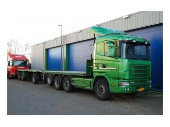Scania 144/460 8x2 - Camion transport containere/ Swap body
