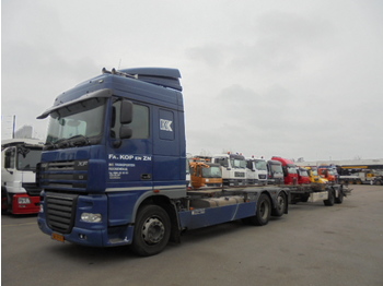 Camion transport containere/ Swap body DAF XF105-410 6X2: Foto 1
