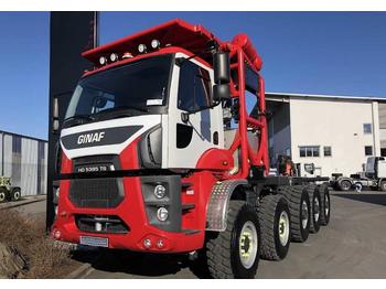 Camion şasiu Ginaf HD5395 TS 10x6 95000kg chassis truck for tipper: Foto 1