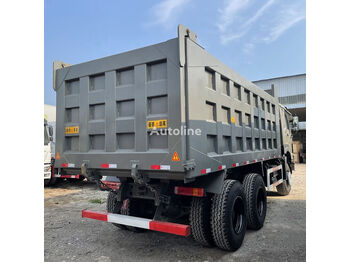 Camion basculantă HOWO 6x4 drive 10 wheeled tipper truck metallic gray color: Foto 4