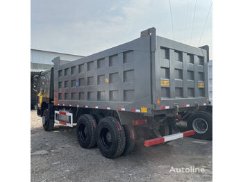 Camion basculantă HOWO 6x4 drive 10 wheeled tipper truck metallic gray color: Foto 3