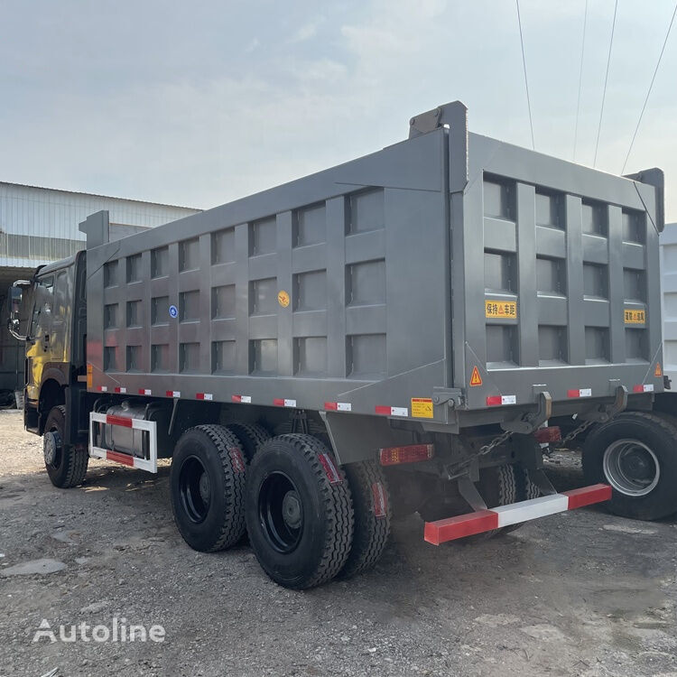 Camion basculantă HOWO 6x4 drive 10 wheeled tipper truck metallic gray color: Foto 6