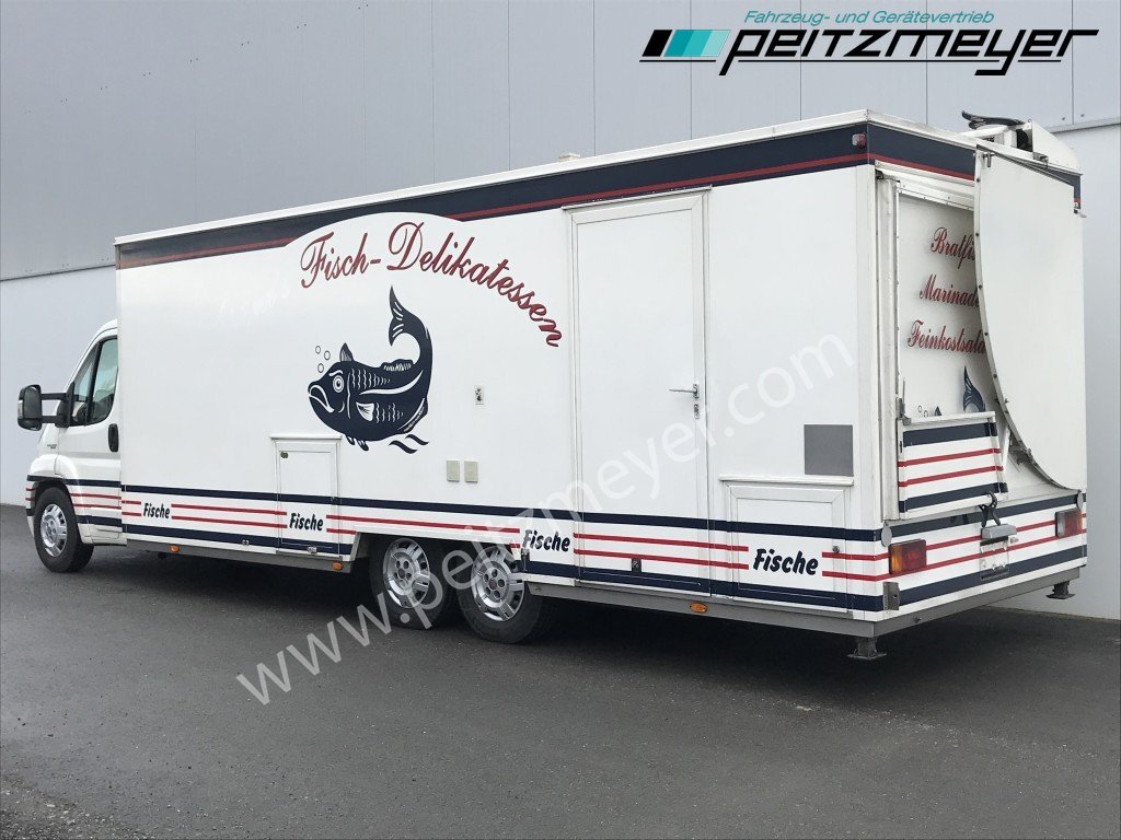 Autorulota comerciala IVECO FIAT (I) Ducato Verkaufswagen 6,3 m + Kühltheke, Fritteuse: Foto 4