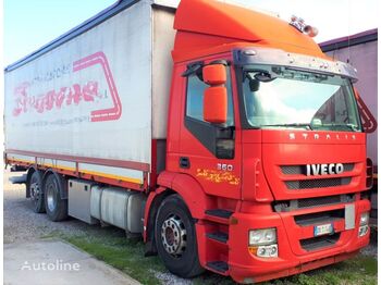 Camion cu prelată IVECO STRALIS 360: Foto 1