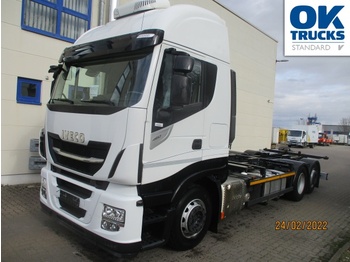 Camion transport containere/ Swap body IVECO Stralis AS260S46Y/FP CM Euro6 Intarder Klima AHK: Foto 1