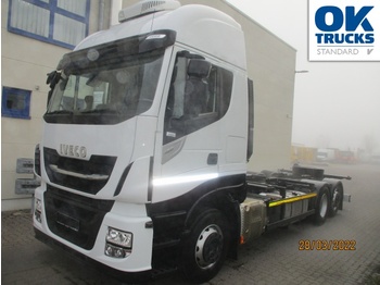 Camion transport containere/ Swap body IVECO Stralis AS260S46Y/FP CM Euro6 Intarder Klima AHK: Foto 1