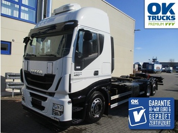 Camion transport containere/ Swap body IVECO Stralis AS260S48Y/FPCM Euro6 Intarder Klima AHK ZV: Foto 1