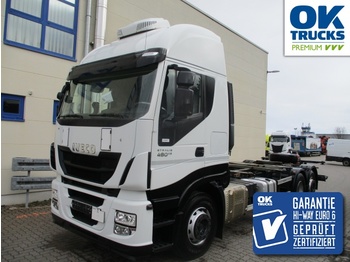 Camion transport containere/ Swap body IVECO Stralis AS260S48Y/FPCM Euro6 Intarder Klima AHK ZV: Foto 1