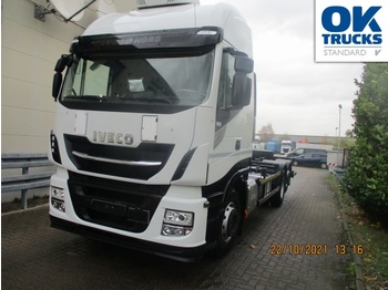 Camion transport containere/ Swap body IVECO Stralis AS260S48Y/FP CM Euro6 Intarder Klima AHK: Foto 1