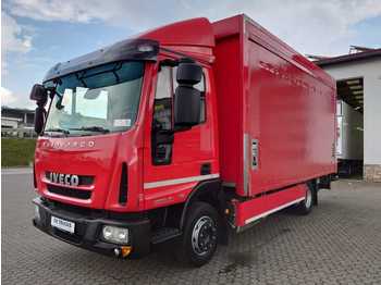 Camion pentru transportul băuturilor Iveco Eurocargo ML120EL21 Getränkepritsche+LBW Abbiege: Foto 1