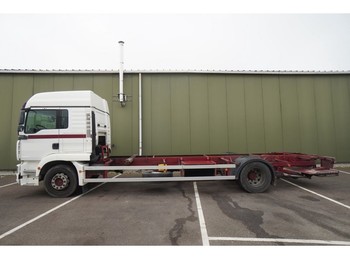 Camion transport containere/ Swap body MAN 18.280 MANUAL GEARBOX CONTAINER 20 FT TRANSPORT: Foto 1
