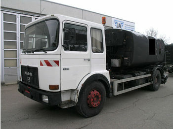 Camion cisternă MAN 19 281 BREINING Spritzrampe Asphalt Bitumen Tank: Foto 1
