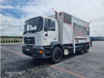 Camion şasiu MAN 26.364 6x4 chassis built-in frame low mileage 80 300 km !!!!!: Foto 1