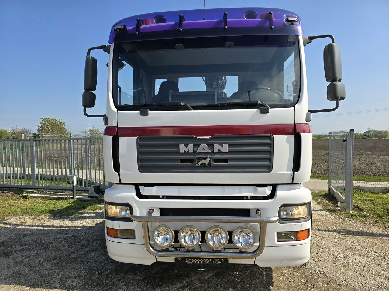 Camion transport containere/ Swap body, Camion cu macara MAN TGA 18.310 4X4 CRAN / CABEL SYSTEM: Foto 7