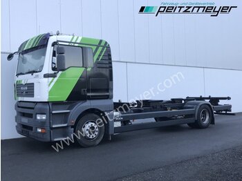 Camion transport containere/ Swap body MAN TGA 18.350 FLL, BDF-Fgst., 4 Sitzer Klima, Standheizung,: Foto 1