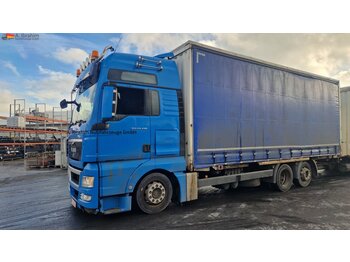 Camion cu prelată MAN TGA 26.440 Retarder, Klima, Euro 5 deutsches Fahrzeug: Foto 1