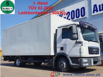 Camion furgon MAN TGL 7.180 Alukoffer + LBW 1.5t. TÜV 2022 1.Hand: Foto 1