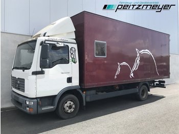 Camion transport animale MAN TGL 8.240 BB Pferdetransporter (4 Pferde/Sattelkammer), TÜV bis 06.2022: Foto 1