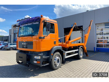 Camion transport containere/ Swap body MAN TGM 18.240 Day Cab, Euro 4, / Manual / Full steel / Hyvalift: Foto 1